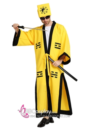 Đồ Thầy Cúng - Đồ Đạo Sĩ Kiểu Trung Màu Vàng