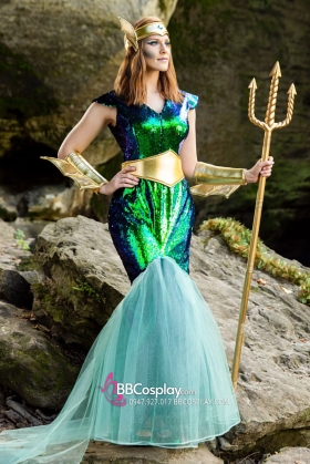 Trang Phục Nữ Thần Biển Cả - Amphitrite