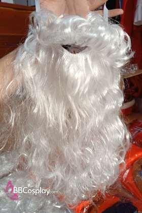 Bộ Râu Ông Già Noel Dài Xoăn