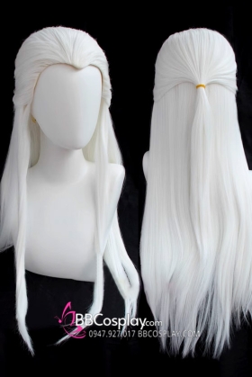 Tóc Cổ Trang Công Tử Nam Hiệp Bạch Kim