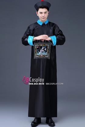 Trang Phục Quan Phục Nhà Thanh Nón Vải