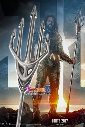 Đạo Cụ Mô Hình Cây Đinh Ba Của Aquaman Màu Bạc