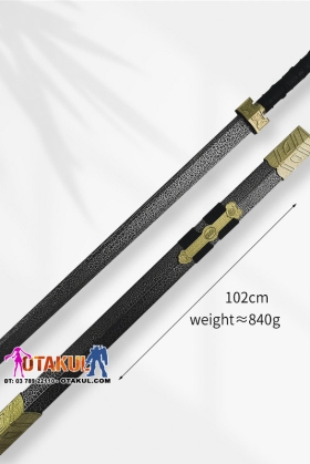 Mô Hình Bằng Gỗ Kiếm Hán ĐỐM TRẮNG Như Ý Kiếm COS Đạo Cụ Cổ Kiếm Gỗ Trang Trí Vũ Khí Thủ Công Mỹ Nghệ