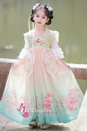 Váy Hằng Nga Tiên Nữ Cho Bé