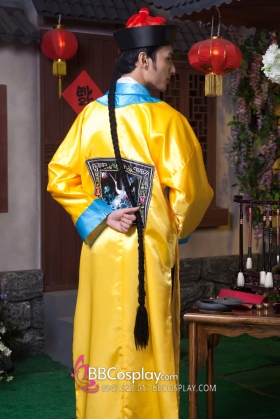 Quan Phục Công Công Nhà Thanh - Mẫu May 2 Lớp