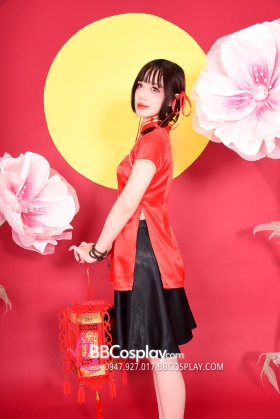 Xường Xám Đỏ Cơ Bản