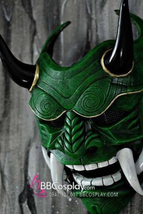 Mặt Nạ Samurai Xanh
