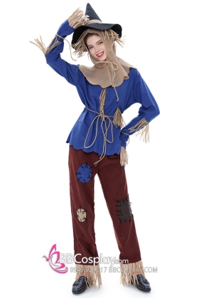 Quần Áo Người Rơm Halloween Mẫu Mới 2023