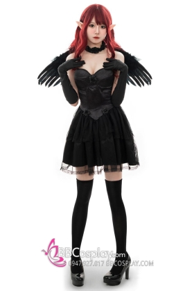 Trang Phục Ác Quỷ Cánh Đen Halloween