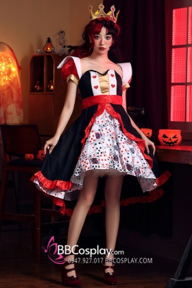 Váy Nữ Hoàng Red Queen Halloween