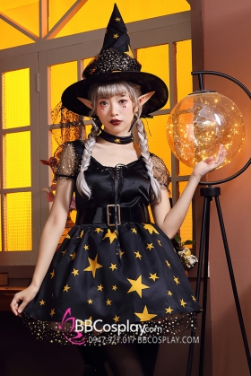 Trang Phục Nữ Phù Thuỷ Ngôi Sao