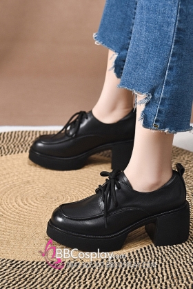 Giày Oxford Đốc Đế 6.5Cm Size 37