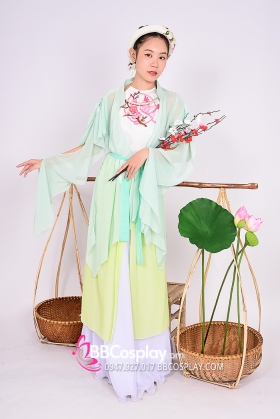 Trang Phục Tứ Thân Thiết Kế Kiểu Tiên Nữ