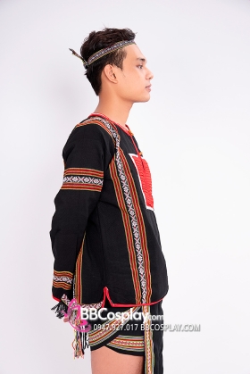 Đồ Dân Tộc Ê Đê Nam - Trang Phục Jrai Nam