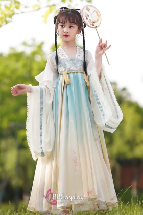 Trang Phục Hằng Nga Thanh Y Y Cho Bé