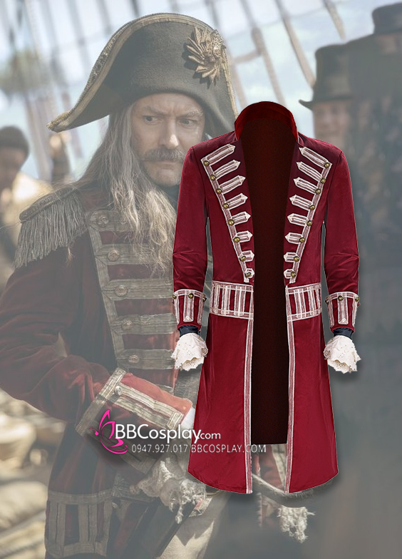 Trang Phục Thuyền Trưởng Hook - Thuyền Trưởng Hải Tặc