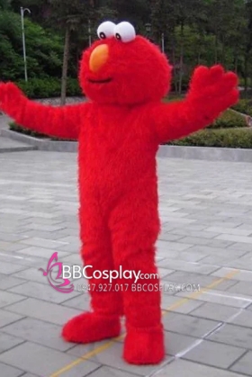 Trang Phục Mascot ELMO - Let'S Learn