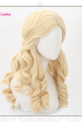 Tóc Giả Nữ Quý Tộc - Tóc Xoăn Vàng
