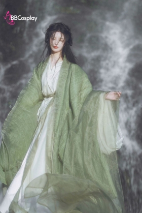 Trang Phục Nàng Thơ Cổ Trang - Xanh Lá