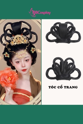 Búi Tóc Mẫu Đơn Đoá