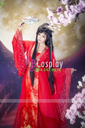 Trang Phục Hằng Nga - Hồng Hoa Tiên Nữ