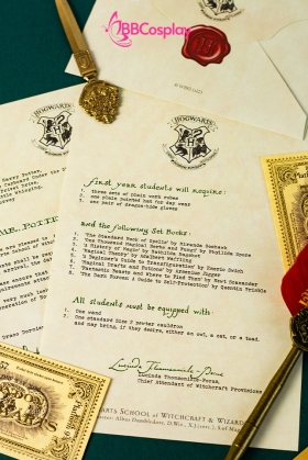 Thư Mời Nhập Học Hogwarts - Phim Harry Potter