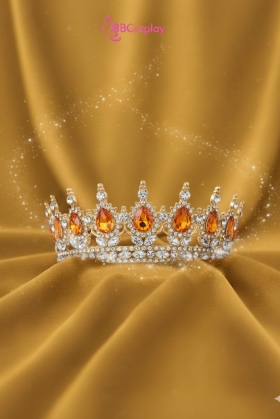 Vương Miện Tròn Vàng Đá Vàng