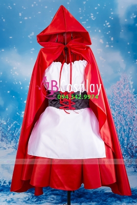 Trang Phục Cô Bé Quàng Khăn Đỏ (Trang Phục Noel 10)
