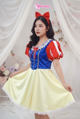 Đầm Công Chúa Bạch Tuyết Ngắn