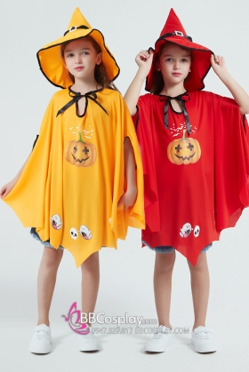 Trang Phục Bí Ngô Xinh Xắn Halloween Trẻ Em