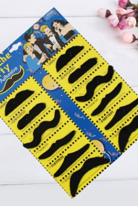 Set 12 Bộ Ria Mép - Màu Đen