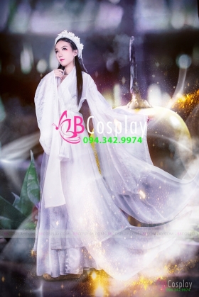 Trang Phục Cô Tấm - Màu Trắng