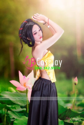 Áo Yếm Chụp Đồng Sen 6