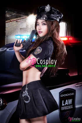 Trang Phục Nữ Cảnh Sát Sexy 11