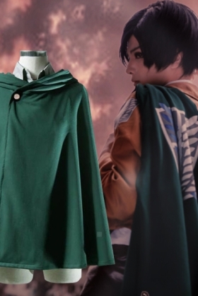 Áo Choàng Xanh Attack On Titan Vải 1 Lớp Mặc Siêu Mát
