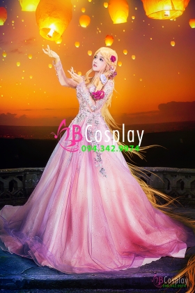 Trang Phục Rapunze Công Chúa Tóc Dài