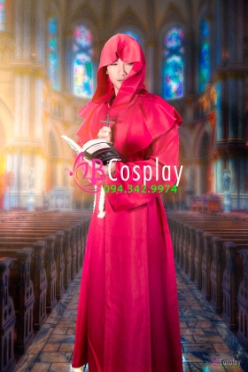 Trang Phục Linh Mục - Cha Xứ - Đỏ