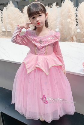 Đầm Công Chúa Disney Cho Bé Công Chúa Ngủ Trong Rừng