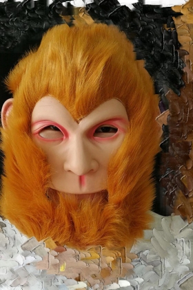 Mặt Nạ Tôn Ngộ Không - Mặt Nạ Tề Thiên - Loại 1 Mảnh Full Đầu