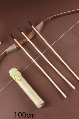 Cung Tên Gỗ Dài 100Cm + Mũi Tên