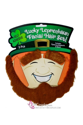 Bộ Râu Quai Nón Màu Nâu Kiểu Yêu Tinh