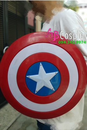 Khiên American Captain Bằng Nhựa 45Cm