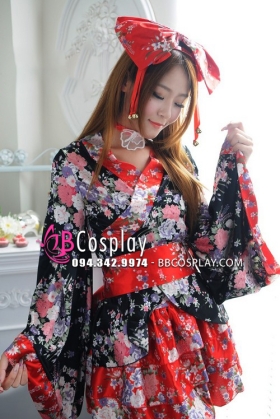 Waloli Đen Viền Đỏ