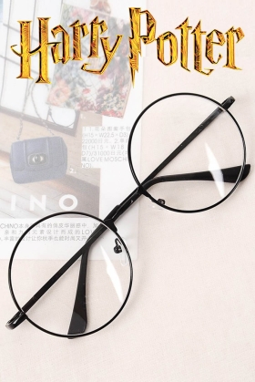 Mắt Kính Harry Potter Gọng Kim Loại Có Tròng