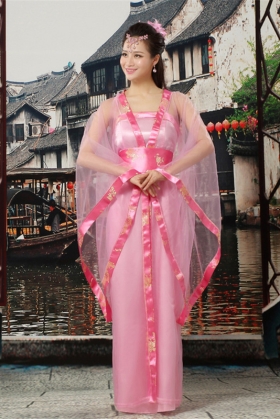 Trang Phục Hằng Nga - Hồng Nhạt Giá Rẻ