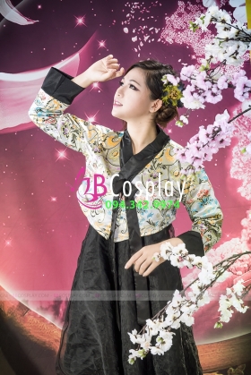 Hanbok HQ Gấm Đen