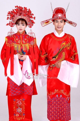 Cặp Hỉ Phục Tân Lang Tân Nương