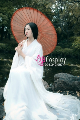 Đồ Cổ Trang Trắng Như Sương Như Mai Tiểu Long Nữ