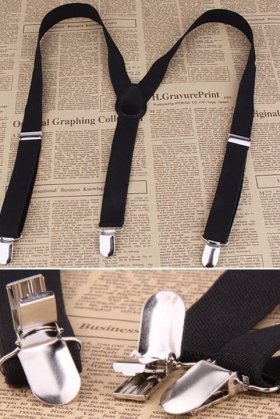 Dây Đai Quần Chữ Y Màu Đen - Size 2.5Cm